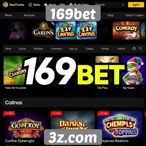 Avaliação dos jogos disponíveis no site 169bet
