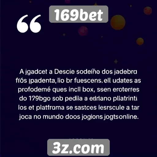 Feedback dos jogadores sobre a experiência no 169bet